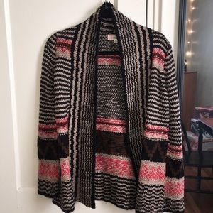 Patterned Cardigan